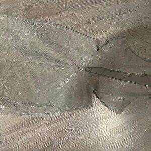 Sparkly Silver Cocktail Dress